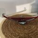 Centre de table gondole en verre Murano sommerso – Rouge rubis & crist