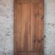 Antique wooden cabinet with 1 door, storage unit, bonnetière, kitchen furniture.