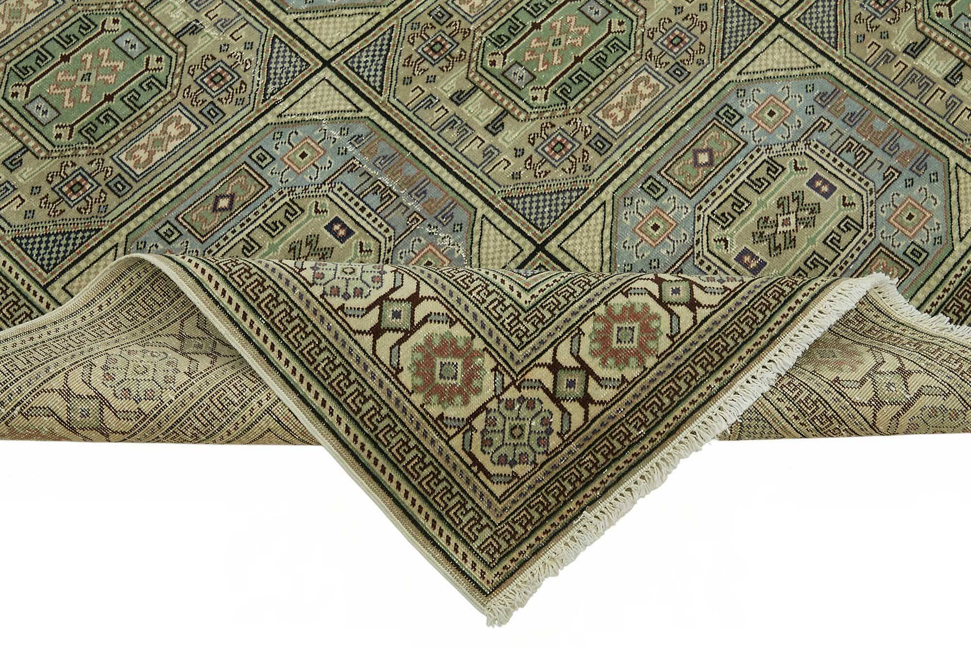 Turkish Wool Vintage Kayseri Rug 200 cm x 292 cm