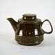 Ceramic teapot, Polish design, 1980s, made in Poland
