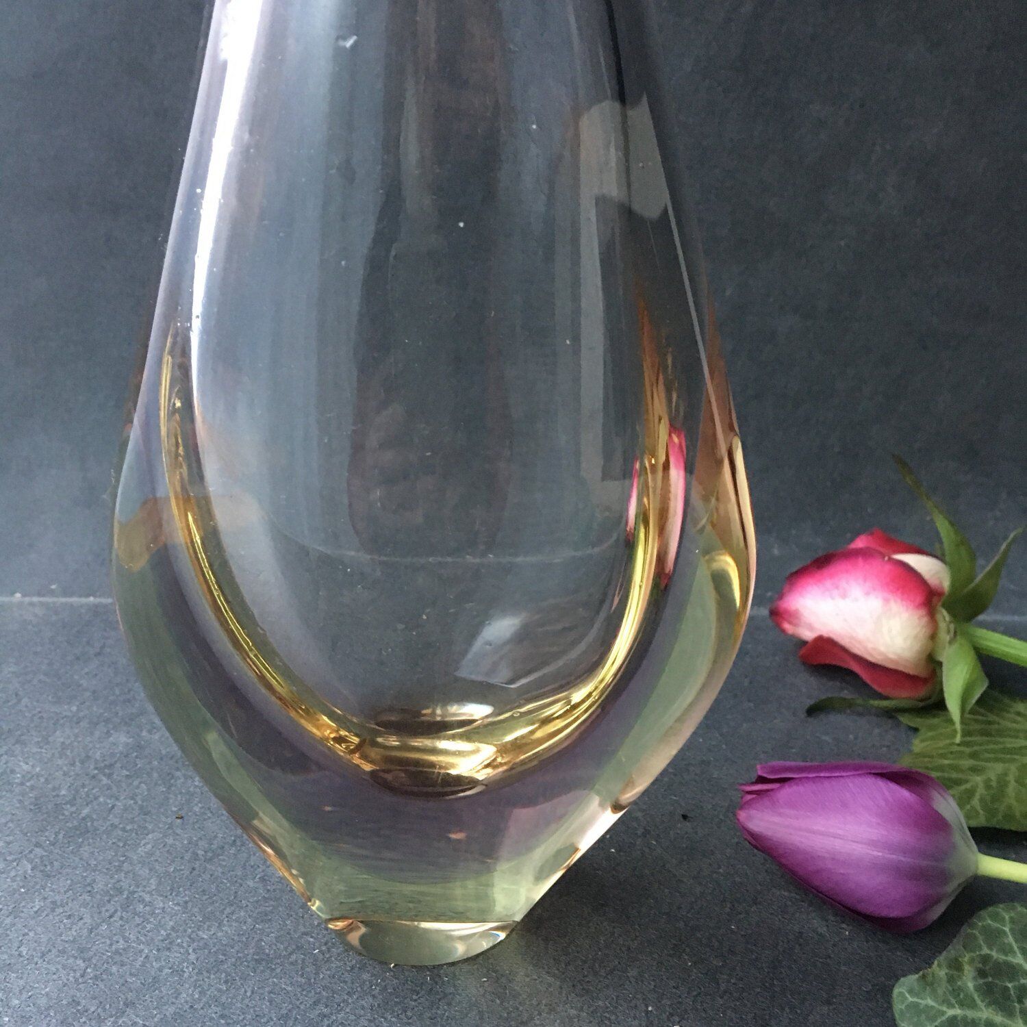 Vintage Murano glass vase
