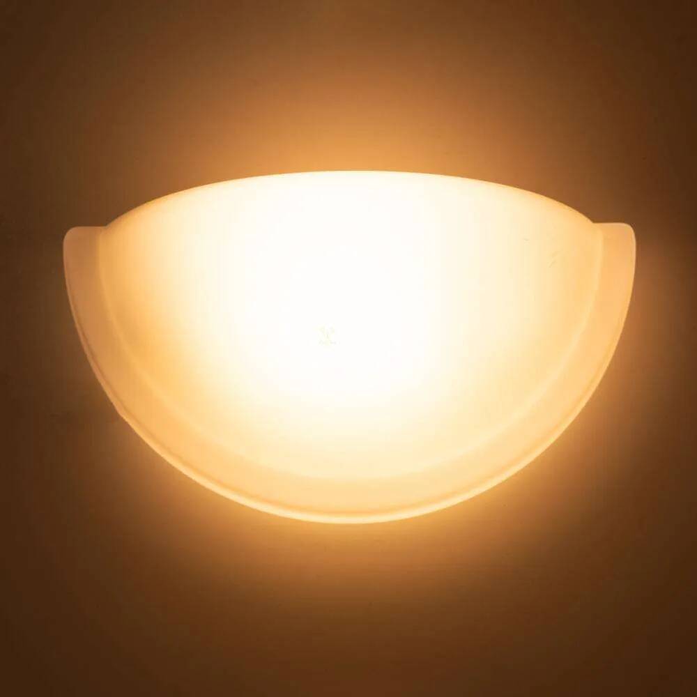 Space Age glass wall lamp by Peil & Putzler, minimalist.