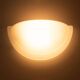 Space Age glass wall lamp by Peil & Putzler, minimalist.