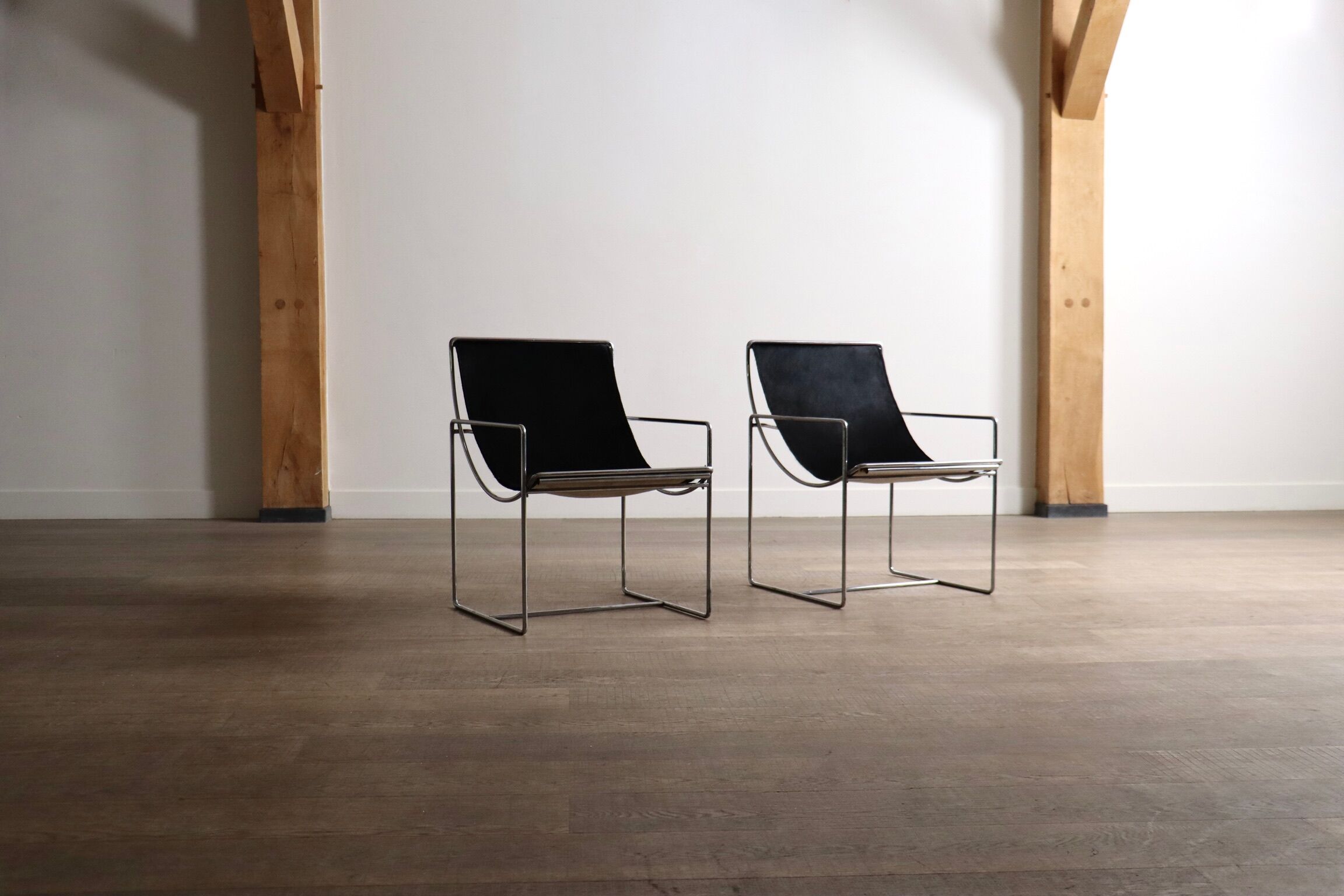 Odile Mir Filo Lounge Chairs Model 203 for Prisunic, France 1971