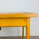 1950s wooden desk reconstruction, vintage