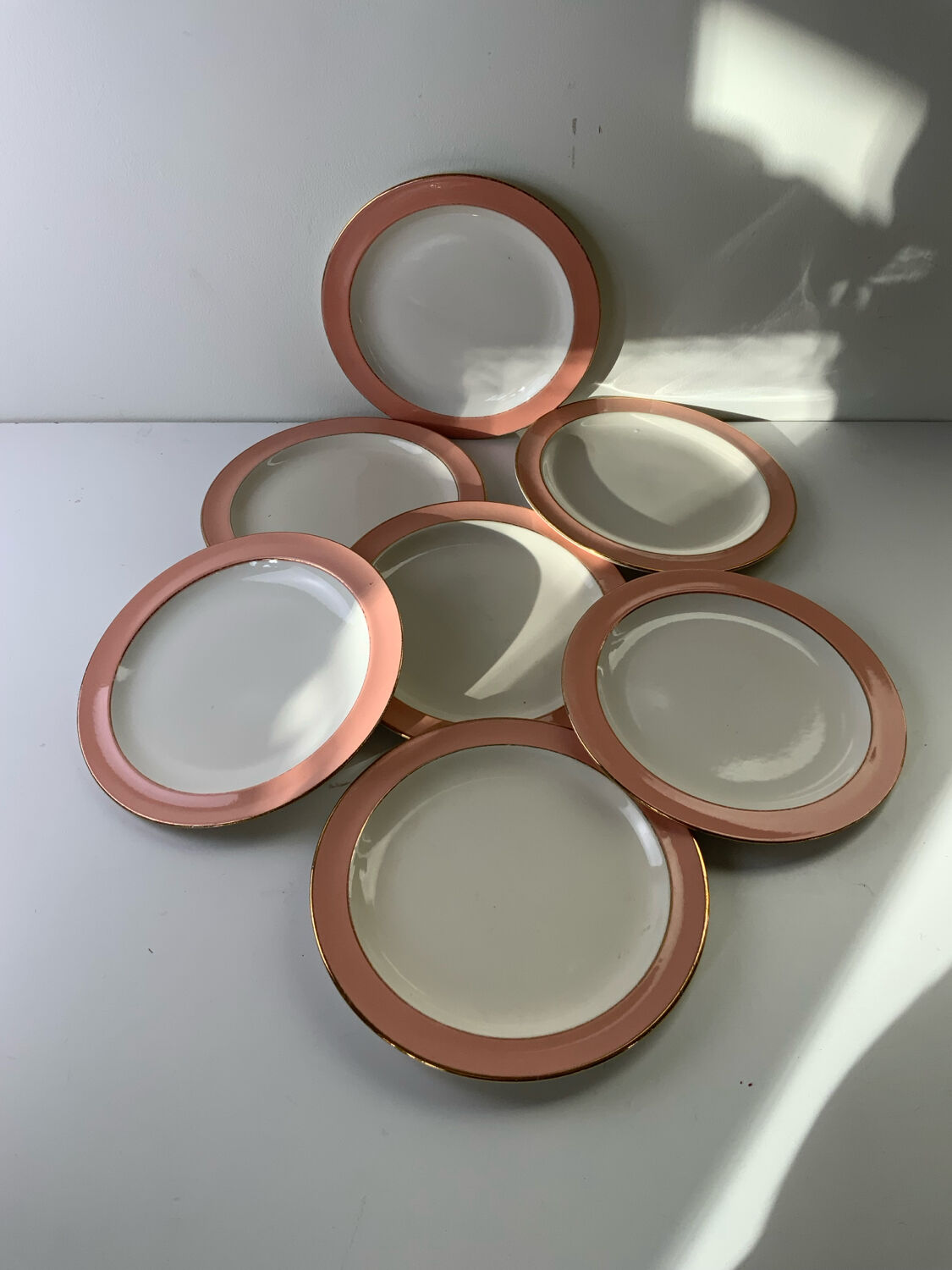 Vintage dessert plates