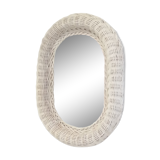 60-year rattan mirror