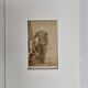 Set of 6 mounted old photographs, 19th century studio portraits