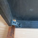 1970s Maison Jansen Campaign Style Coffee Table World Atlas Map