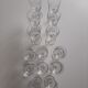 Lot 14 verres à pied gravé vintage
