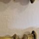 Pair of brass candlesticks