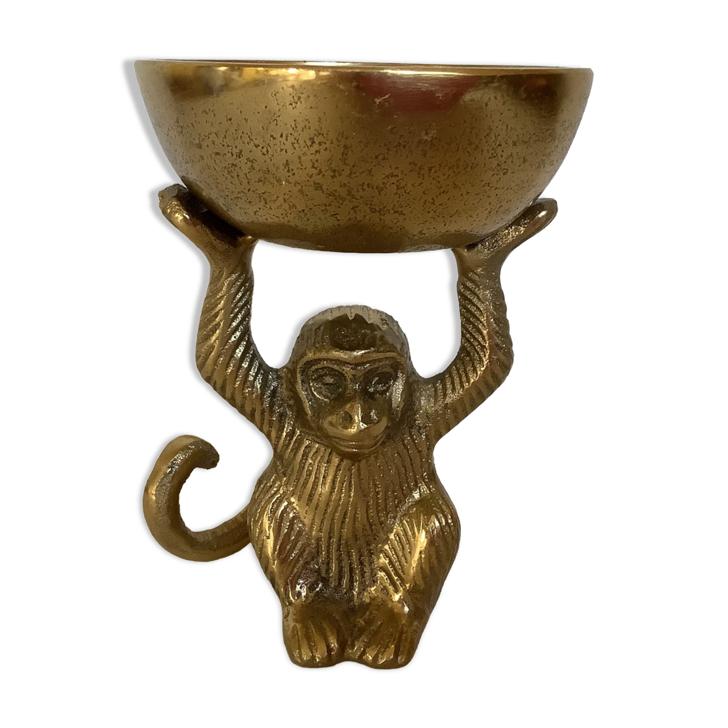 Golden monkey empty aluminum pocket