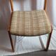 4 chaises scandinave de 1960