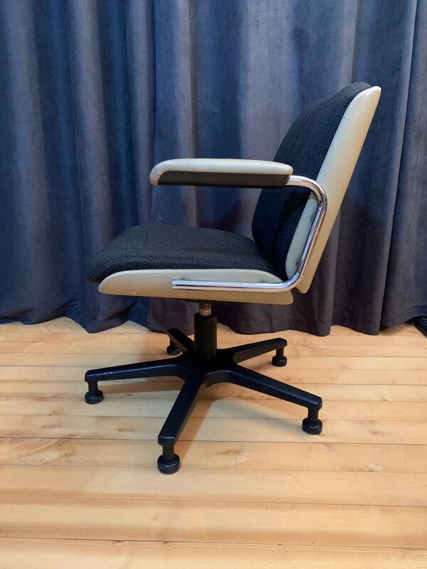 Fauteuil Martin Stoll, Giroflex de Karl Dittert, Allemagne, années 1960