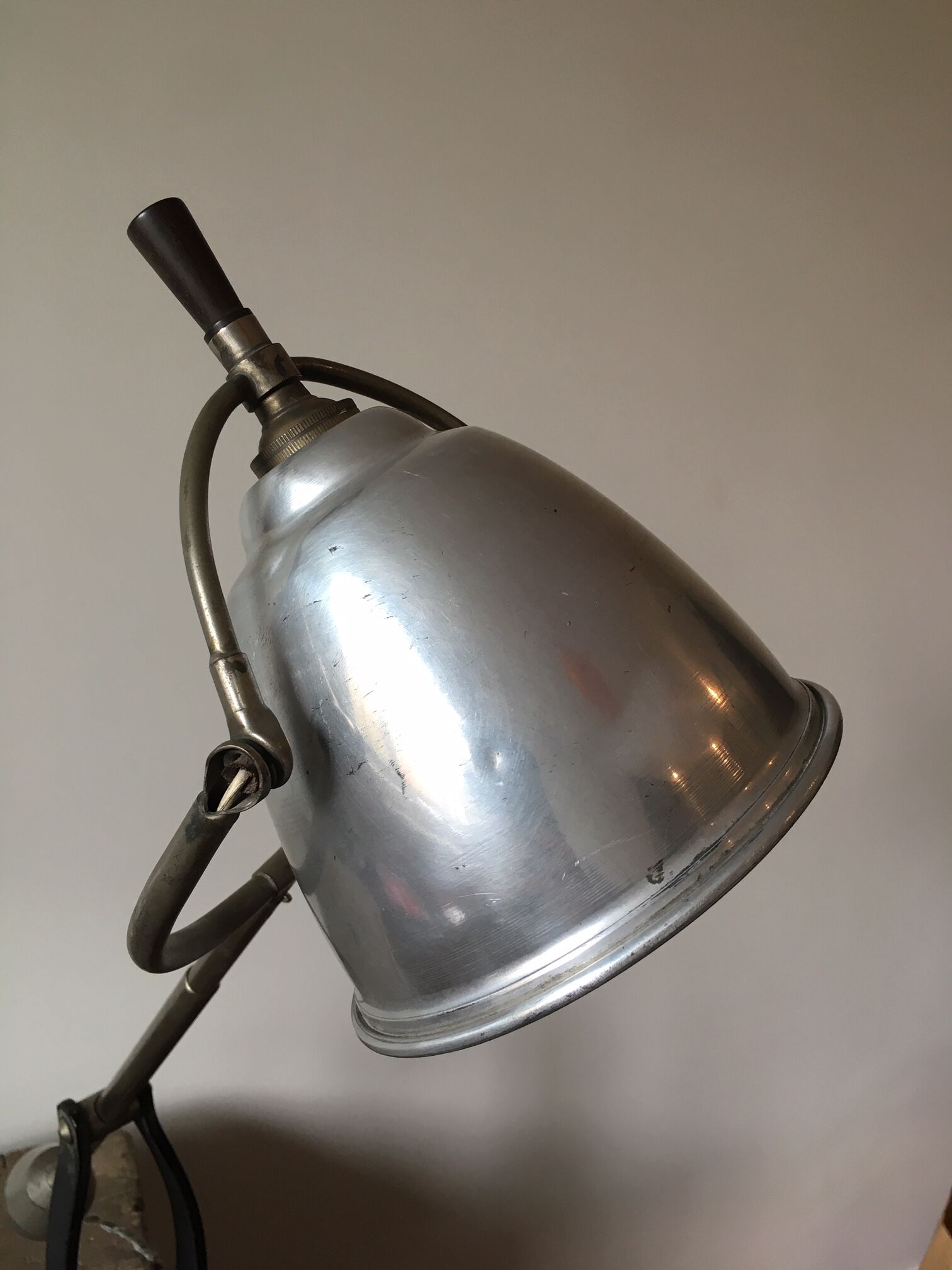 Antique Edouard Buquet lamp, 1930