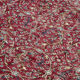 Hand-knotted vintage turkish red carpet 165 cm