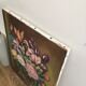 Oil on canvas flower
