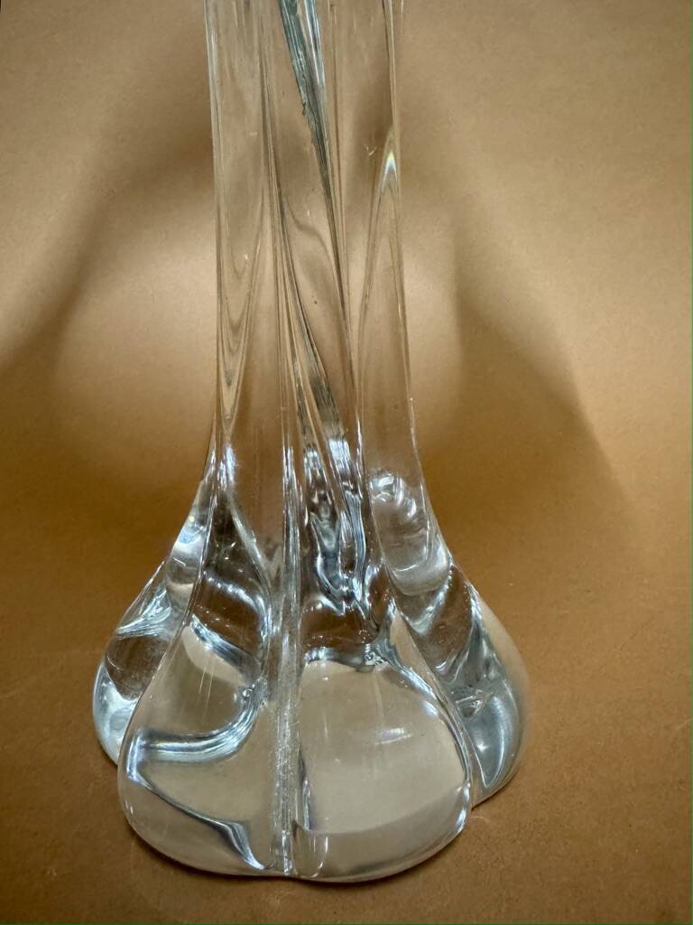 Art Deco crystal lamp