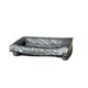 Flou Flou sofa in full grain black leather, Ligne Roset, De Pas, D'urbino, Lomazzi (1988)