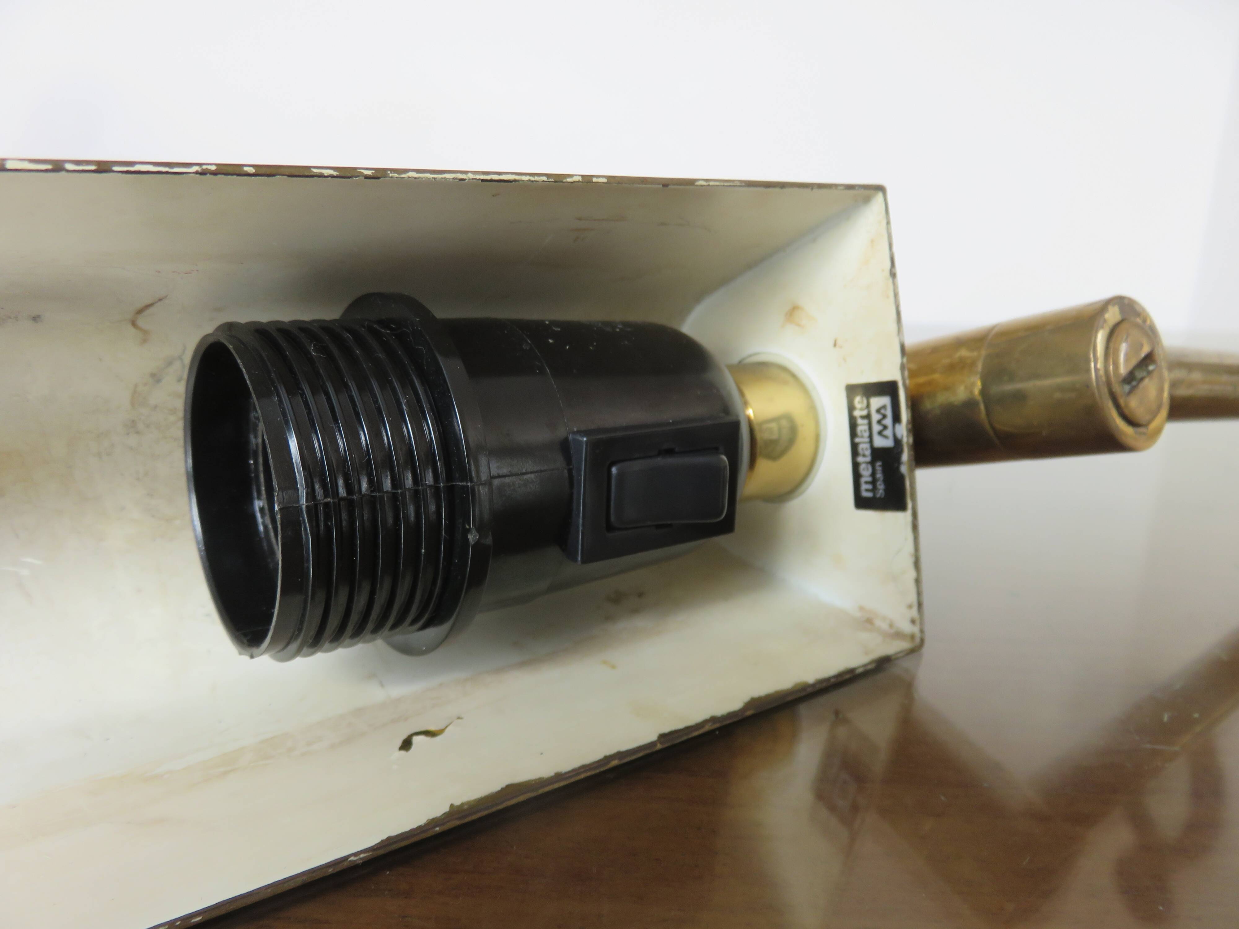 Metalarte lamp, G. Hansen, New York
