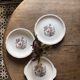 Set of 3 vintage plates, "Indian Tree" pattern by Digoin