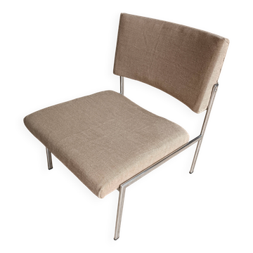 Chauffeuse beige, années 70
