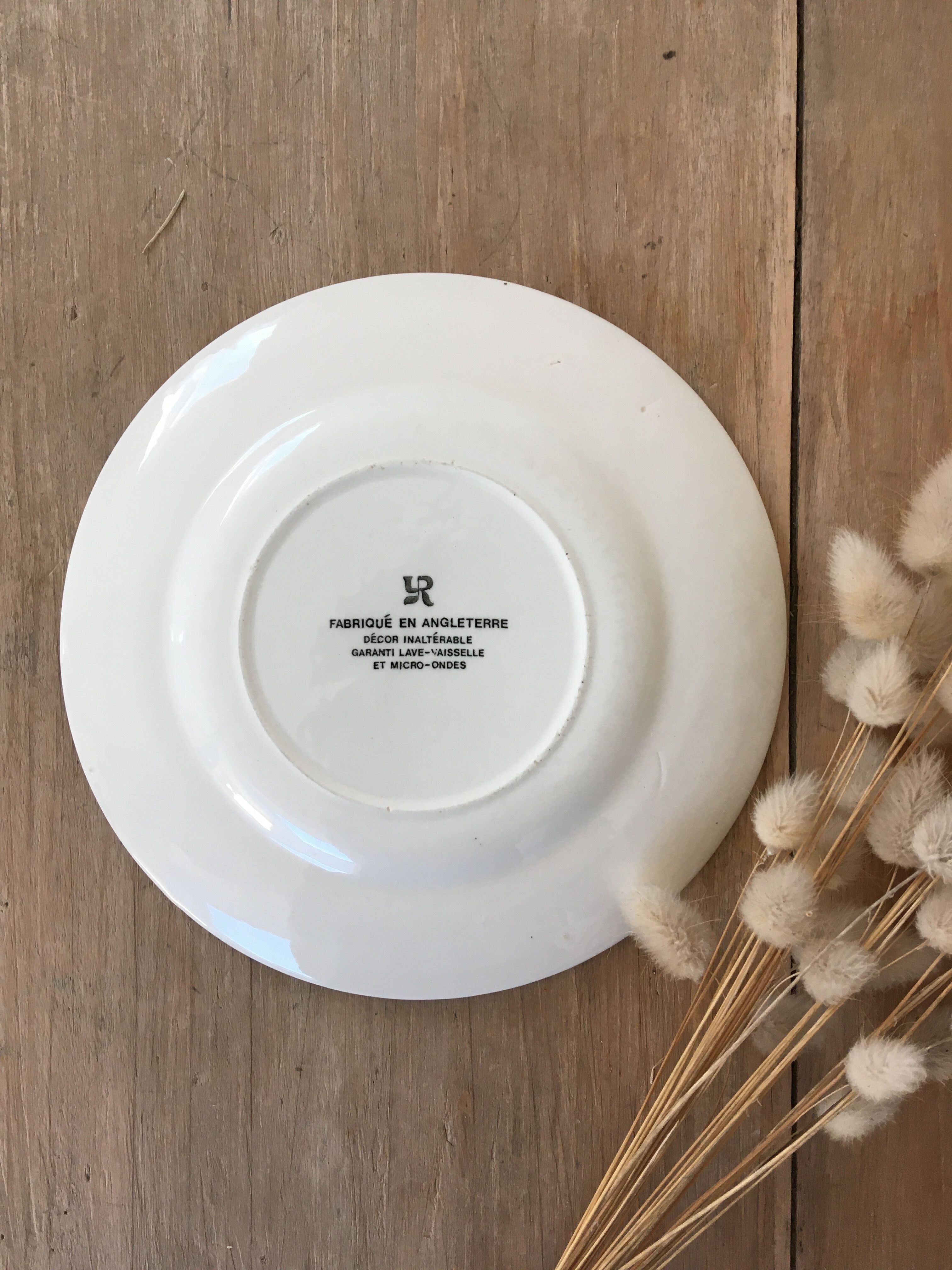 Vintage dessert plates