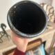 Blue ceramic vase