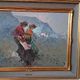 Painting, oil on canvas with frame, 1960s