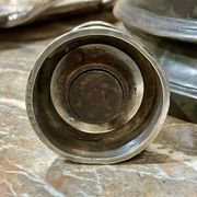 Silver-plated metal pepper mill by Christofle - early 20th century