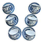 6 Tasses porcelaine de Chine