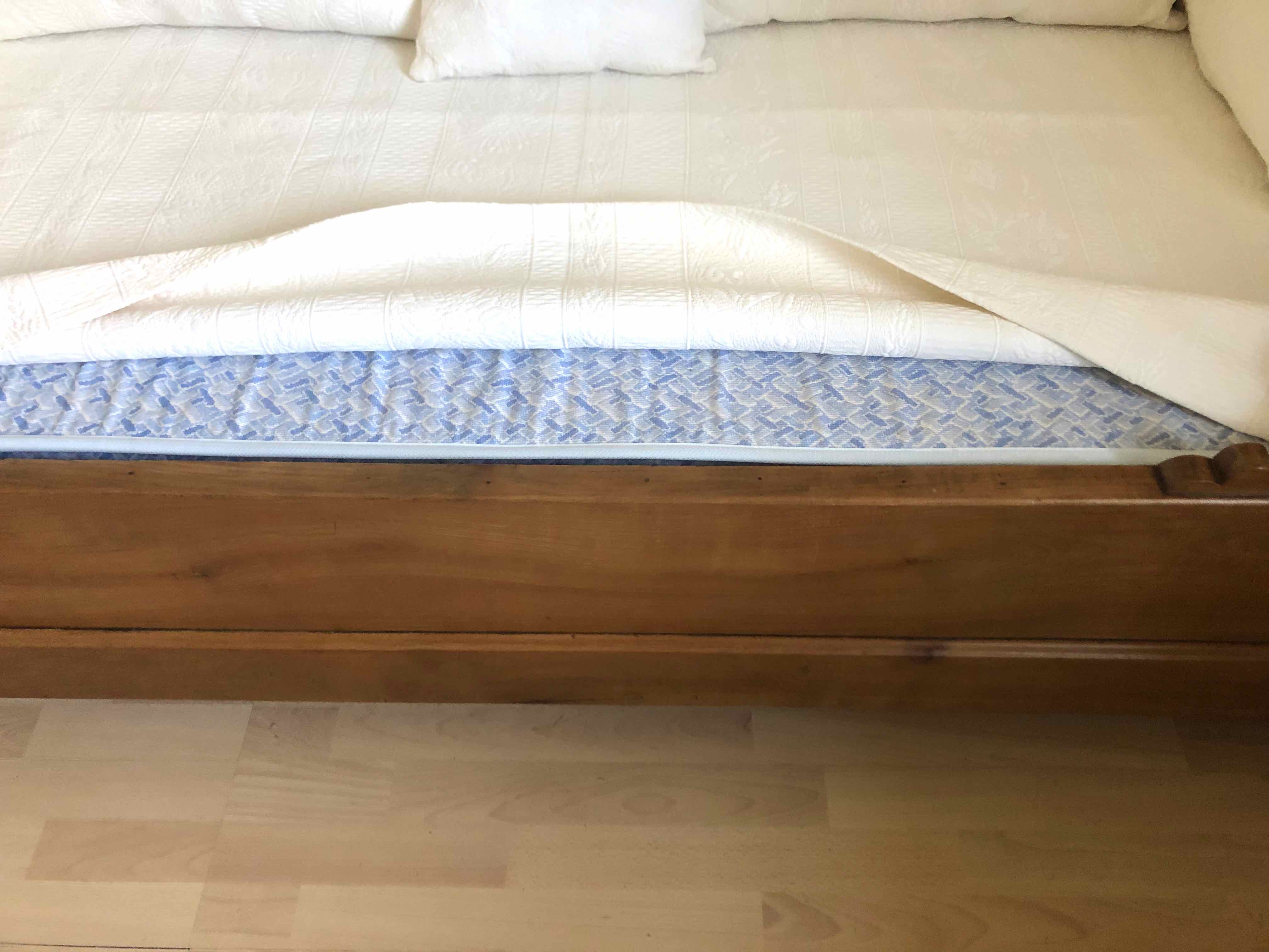 Solid cherry boat bed