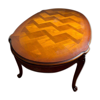 Wooden table signed Louis Philippe JP-EHALT