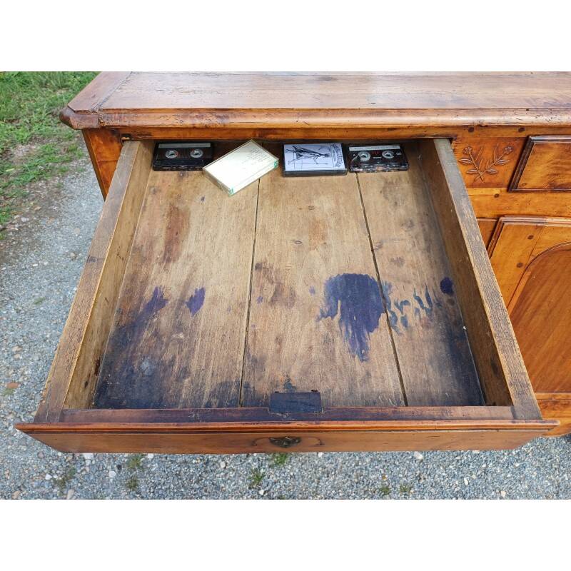19th century walnut sideboard
