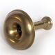 Brass candle holder dish