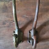 Pair of bronze hooks