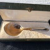 Old spoon silver metal