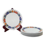 Acapulco dessert plate set