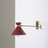 René mathieu wall light, 1950s
