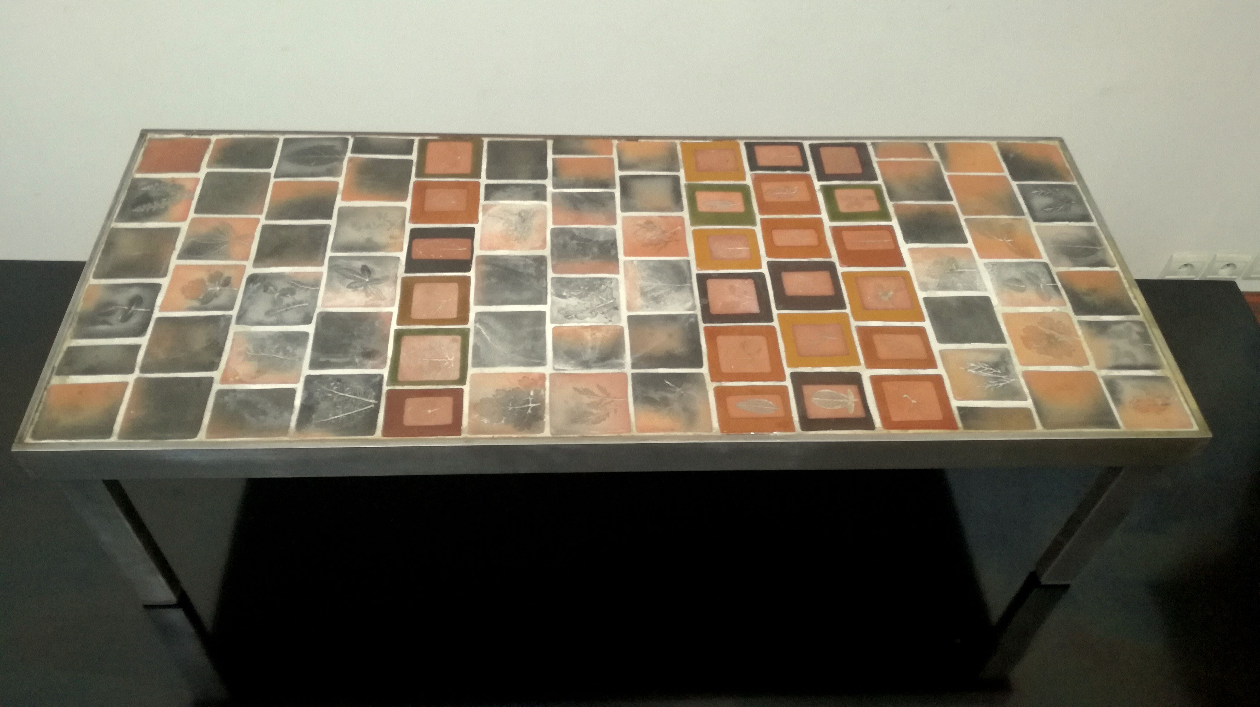 1950 Roger Capron ceramic coffee table