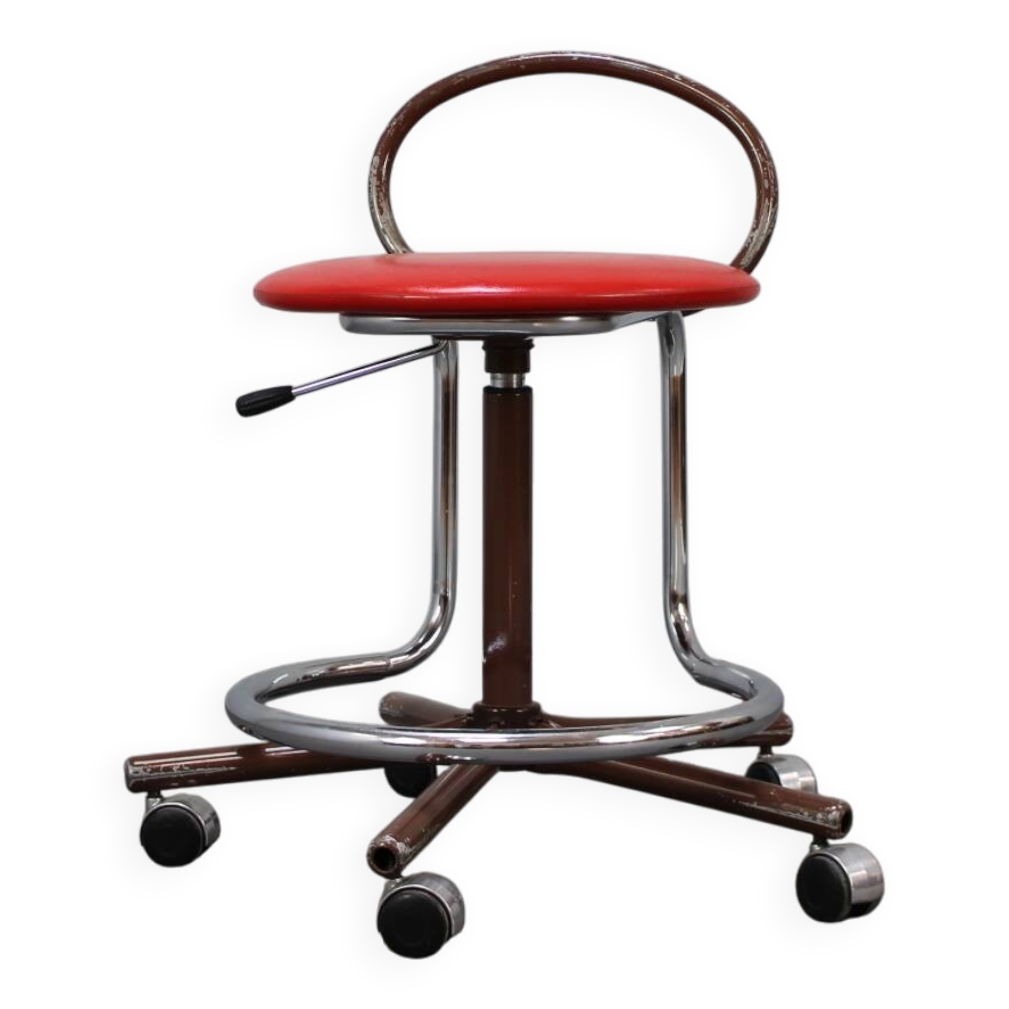 Mid-century Adjustable Industrial Workshop Chair by Kovona, 1980s, czsk