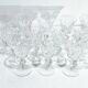 12 white wine glasses St Louis model Camargue