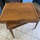 Desk with a large solid oak drawer from 1950, 78x58cm.