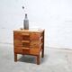 Meuble d'appoint chevet vintage en bois