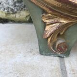 Antique Italian Louis XV gilden mirror 78x125cm