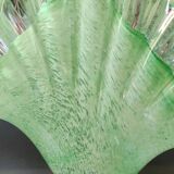 Pocket tray/Mail holder/Letter holder. Organic aquatic form. Blown Art Glass Murano Italy