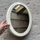 Vintage oval mirror