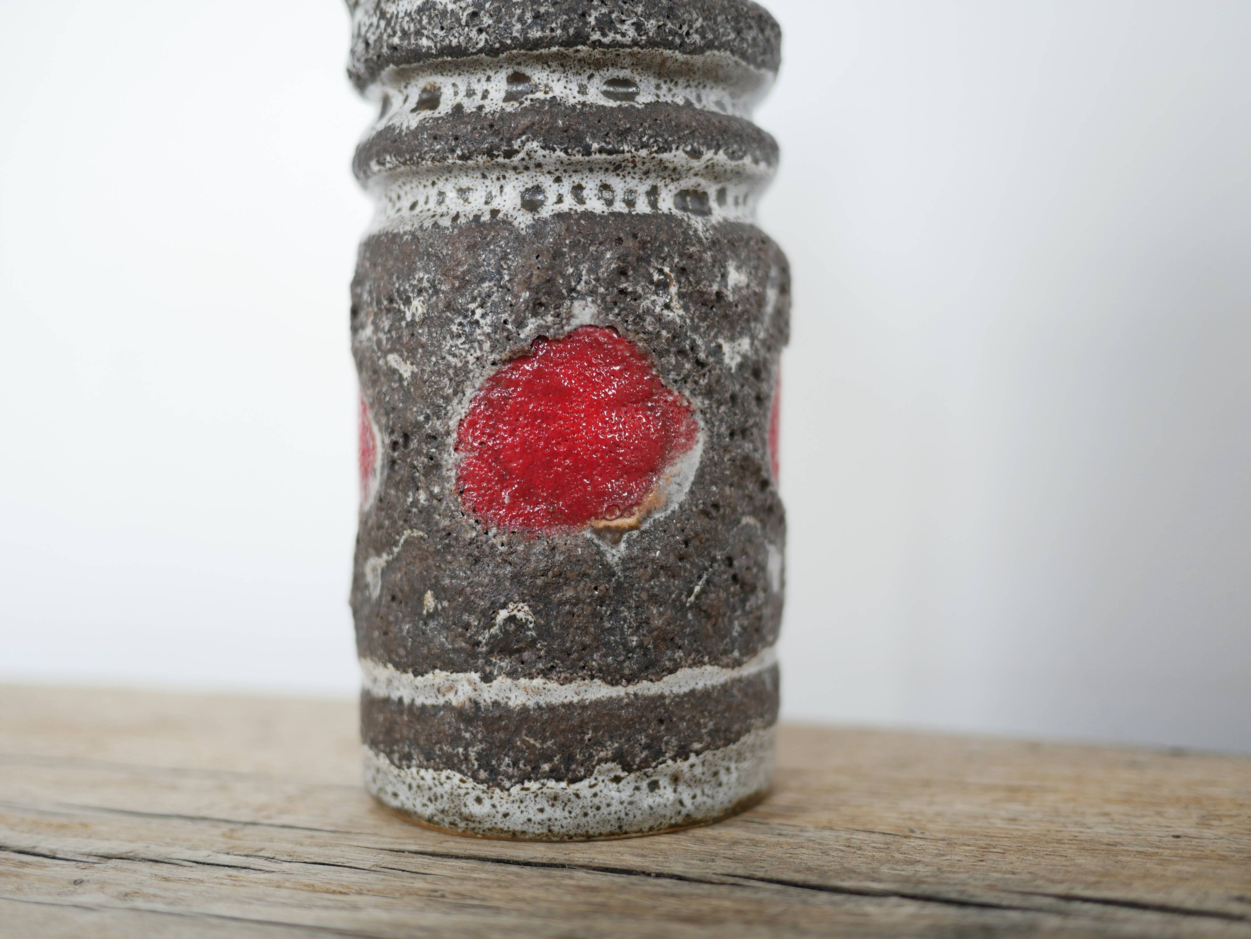 Vase vintage en céramique VEB Haldensleben Keramik, Allemagne