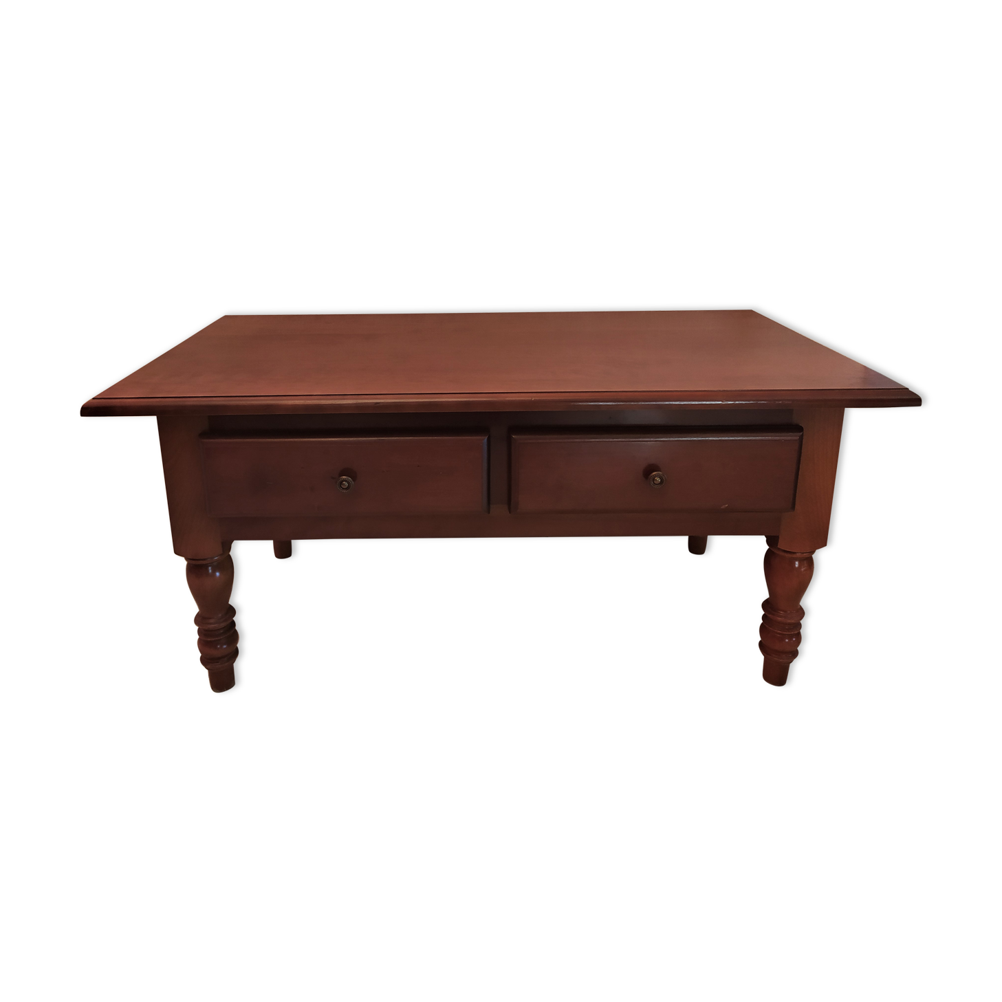 Solid cherry coffee table