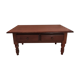 Solid cherry coffee table